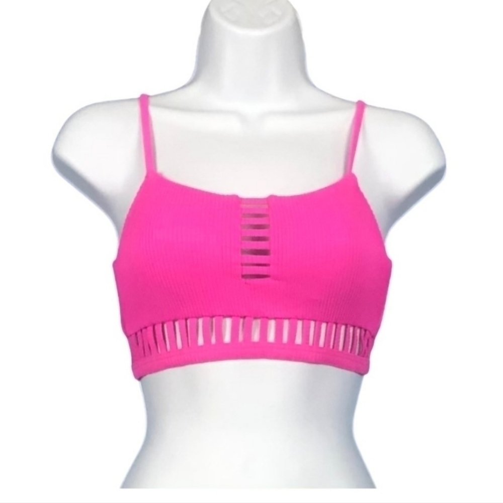 Tinibikini Hot Pink Swim Top Medium